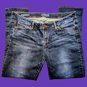 Lucky Brand Lolita Skinny Jeans Women’s 14/32 Dark Wash Stretch Denim Zip Fly